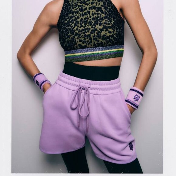 99% NEW MAJE SPORTY SHORTS, SIZE S AND SOCKS - Picture 1 of 9